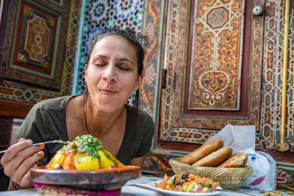 Morocco Marrakech Food Lunch Traveller